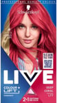 Live Colour  Lift Permanent Pink Hair Dye Lightens hair up to 3 levels Deep Cora