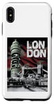 Coque pour iPhone XS Max Tour du bureau de poste touristique de Londres
