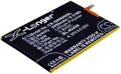 Batteri BL-N2450 för Gionee, 3.8V, 2450 mAh