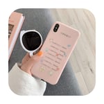 Surprise S Funny Rabbit Korean Girls Candy Pink Phone Cases For Coque For Iphone 7 8 6 6S Plus Glossy Case Silicon For Iphone Cover X Xs Max Xr-01-For Iphone 8 Plus