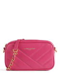 Lancaster Soft Matelassé Crossbody bag pink