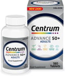 Centrum Advance 50+ Multivitamin Tablets for Men and Women, Vitamins with 24 Es
