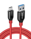 Anker Câble USB C vers USB 3.0 de 180 cm Powerline+ Extra Solide pour Appareils USB Type C (Samsung Galaxy S8/9/+, Nouveau MacBoo