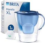 BRITA Marella XL MAXTRA Pro 3.5L Blue Water Filter Table Jug 1 Pro Cartridge