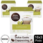 Nescafe Dolce Gusto Coffee Pods Cappuccino Extra Cremoso 3 Boxes (24 drinks)