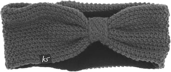 Kitsound Knitted Bow Audio Headband with Built-In Headphnes Speaker