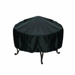 Couverture d'abri pour barbecue rond, protection contre la pluie, la poussière, les UV, résistant aux intempéries, petit Patio, foyer, meuble