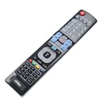 vhbw Télécommande multifonction compatible avec LG 39LA620S, 39LN5400, 42LA6130, 42LA620S Home cinéma télévision Blu-Ray Hi-Fi