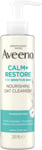 Aveeno Face Calm + Restore Nourishing Oat Cleanser, Gently Cleanses, For Skin,