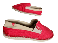 Havaianas Origine Yacht II Mens Vermillion Red Espadrilles Size UK 8.5 / EUR 43