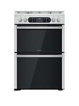 Hotpoint Hdm67G8C2Cx Dual Fuel Double Freestanding Cooker