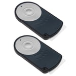 2x RC-6 IR Wireless Remote Control for Canon 650D 70D 700D 60D 5D2 800D Camera