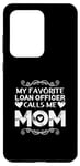 Coque pour Galaxy S20 Ultra L'agent de prêt préféré m'appelle maman fête des mères fière maman