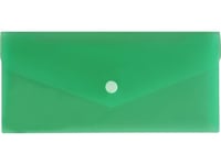 Biurfol Folder Kuvert Dl 21X9,9Cm Pp Grön