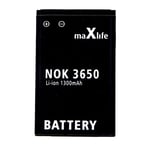 Maxlife batteri til Nokia 3650 / 3110 Classic E50 N91 BL-5C 1300mAh