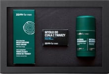 Zew For Men_Set Set For Everyone Moisturizing Face Cream 80Ml + Body And Face Soap 85Ml + Stick Deodorant 80Ml