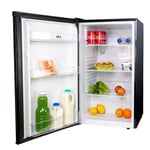 48cm Black Freestanding 91L Under Counter Larder Fridge LFS01BL