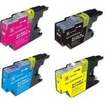 NORDICINK NB-0LC75XLPK Multipack - 4 st kompatibla bläckpatroner BK/C/M/Y