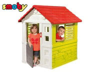 Smoby Playhouse Kids Wendy House UV Weather Resistant Doorbell Door Windows Fun