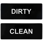 Diskmaskinsmagnet Ceder Diskmaskinsskylt - Dishwasher sign in English | Clean-Dirty Sv 14