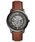 Fossil Neutra Auto Mens Brown Watch ME3161 Leather - One Size