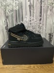 nike air force 1 boot adult size uk6 eu40 us7 DO6702-001 Black/wheat