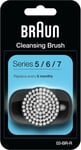 Braun Easy Click Cleansing Brush Refill For Series 5 6 and 7 Electric Shaver