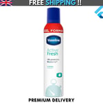 Vaseline Active Fresh Aerosol Anti-Perspirant Deodorant 250ml FREE SHPPING