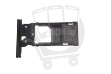Official Sony XZ3 Black Dual Sim SD & Sim Cap - 1313-1474