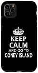 Coque pour iPhone 11 Pro Max Souvenirs de Coney Island / « Keep Calm And Go To Coney Island ! »