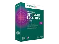 Kaspersky Internet Security 2015 - Version Boîte (1 An) - 3 Pc - Cd - Win - France)