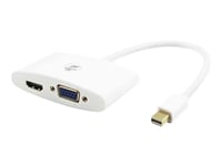 Mobility Lab - Convertisseur vidéo - DisplayPort - HDMI, VGA - blanc