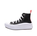 CONVERSE Chuck Taylor All Star Move Color POP Platform Sneaker, 1 UK