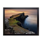Lap Tray with Cushion for Eating - Landscape Isle of Skye Scotland | 1 x Padded Bean Bag TV Dinner, Laptop, Serving Tray