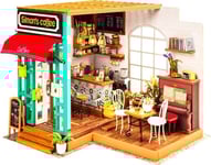 Robotime Technology Robotime Hopfällbar Målad Modell Mini Café