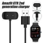Laddare kompatibel med Amazfit Gts 2, Gts 2 Mini, Gts 2e, Gtr 2, Gtr 2e, Gts 4 Mini, T-rex Pro, Bip 3, Bip U Smartwatch, Laddningskabel Dockningsställ