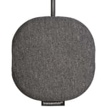 Brennenstuhl Estilo ladestation med tekstiloverflade (møbelstik 1x Euro-stik og 2x USB-oplader, inklusive velcro-kabelbindere)