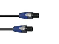 PSSO Speaker cable Speakon 2x2.5 20m bk, PSSO Högtalarkabel Speakon 2x2.5 20m svart