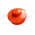 Nemaxx FS1 Bobine avec Jog Automatique Double Cordon de tête Coupe de Tonte Accessoires Fil Nylon Rouleau Bobine de Rechange pour débroussailleuse - Orange