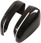 ZHAOOP,For,For BMW 3 Series G20 G28 2020 2pcs Carbon Fiber Style Rearview Mirror Cover Trim-Black