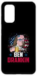 Coque pour Galaxy S20 Ben Drankin 4 juillet Ben Franklin USA Flag