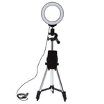 6.2in Dimmable LED Ring Light Photography Fill Light With Tripods And Mobile HEN