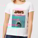 Jaws Classic Poster Women's T-Shirt - White - S