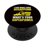 Camion de remorquage - I Can Make Cars Disappear What Your Power PopSockets PopGrip Interchangeable
