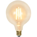 Star Trading LED-lampa E27 G125 Soft Glow Transparent