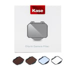 Kase Clip-In 4-i-1 kit for Fujifilm X Pakke med MCUV og 3 filter