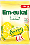 Sockerfri Halstablett Citron 75g - Em-eukal