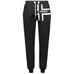 Geographical Norway Miale Men Miale Men Pantalon Jogging Style - Vetements Sport Confortable Doux - Survetement Homme Decontracte Coton - Automne Hiver Printemps Été (Noir L)