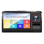 Dash Camera 1080p FHD Dash Cam Front And Rear Camera 3''Big IPS Screen, 170°Wide Angle Driving Recorder With G-Sensor, Parking Monitor, Loop Recording, WDR
