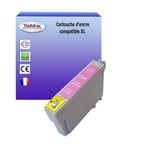 Cartouche Compatible pour Epson Stylus Photo R285, R360, R585 remplace Epson T0806 Light Magenta - T3AZUR